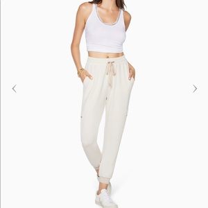 NWT Ramy Brook Kendra Drawstring Joggers Pants L Large Retail for $185